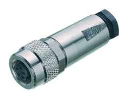 99-0410-10-04 - BINDER - 99-0410-10-04 - Circular Connector, Subminiature Circular Connector, 712 Series, Cable Mount Receptacle