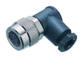 99-0410-70-04 - BINDER - 99-0410-70-04 - Circular Connector, Subminiature Circular Connector, 712 Series, Right Angle Cable Receptacle