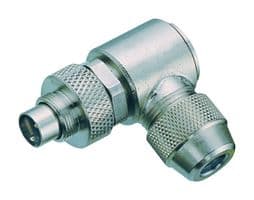 99-0425-75-08 - BINDER - 99-0425-75-08 - Circular Connector, Subminiature Circular Connector, 712 Series, Right Angle Plug, 8 Contacts
