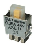 ASE1D-6M-10-Z - NIDEC COMPONENTS - ASE1D-6M-10-Z - Slide Switch, Hyper-miniature, SPDT, On-On, Through Hole, ASE Series, 50 mA, 60 V