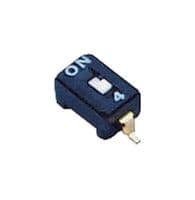 CFS-0100MB - NIDEC COMPONENTS - CFS-0100MB - DIP / SIP Switch, 1 Circuits, Slide, Surface Mount, SPST-NO, 6 V, 100 mA