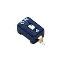 CFS-0101MB - NIDEC COMPONENTS - CFS-0101MB - DIP / SIP Switch, 1 Circuits, Slide, Surface Mount, SPST-NO, 6 V, 100 mA