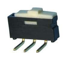 CL-SA-12C4-02 - NIDEC COMPONENTS - CL-SA-12C4-02 - Slide Switch, SPDT, Through Hole, CL-SA Series, 500 mA