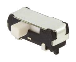 CL-SB-12A-11T - NIDEC COMPONENTS - CL-SB-12A-11T - Slide Switch, SPDT, Surface Mount, CL-SB Series, 200 mA