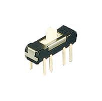 CL-SB-13C-02 - NIDEC COMPONENTS - CL-SB-13C-02 - Slide Switch, SP3T, Through Hole, CL-SB Series, 200 mA