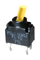 FT2D-2M-Z - NIDEC COMPONENTS - FT2D-2M-Z - Toggle Switch, On-On, DPDT, Non Illuminated, FT Series, Through Hole