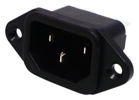 520-0010 - DELTRON COMPONENTS - 520-0010 - High Power Connector, 520 Series, Plug, 250 VAC, 10 A, Panel Mount, Solder