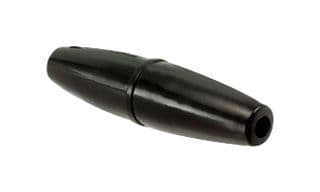 FX0380/BK - BULGIN / PARTNER STOCK - FX0380/BK - Cartridge In Line Fuse Holder, 1Fuse, Screw, 10A, 250VAC, 250VDC, 5mm x 20mm