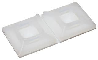 6294 - 3M - 6294 - Cable Tie Mount, Screw, Natural, Nylon (Polyamide), 19 mm, 19 mm