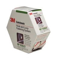 MP-3526/27 BLACK - 3M - MP-3526/27 BLACK - Hook & Loop Fastener, 14.7 ft, 4.48 m, 1 ", 25.4 mm, Black, PP (Polypropylene)