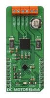 MIKROE-3289 - MIKROELEKTRONIKA - MIKROE-3289 - Add-On Board, DC Motor 7 Click Board, DC Motor Driver, Dual-Brushed, MikroBUS