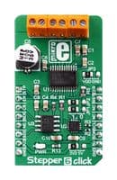 MIKROE-3214 - MIKROELEKTRONIKA - MIKROE-3214 - Add-On Board, Stepper 6 Click Board, Bipolar Stepper Motor Driver, MikroBUS