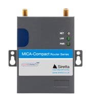 MICA-COMPACT-11-UMTS(EU) - SIRETTA - MICA-COMPACT-11-UMTS(EU) - Wireless Router, 850, 900, 1900, 2100MHz, MICA-COMPACT Series, SMA Female, 7.5VDC to 32VDC