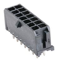 43045-1428 - MOLEX - 43045-1428 - Pin Header, Wire-to-Board, 3 mm, 2 Rows, 14 Contacts, Through Hole Straight
