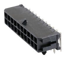 43045-2001 - MOLEX - 43045-2001 - Pin Header, Wire-to-Board, 3 mm, 2 Rows, 20 Contacts, Through Hole Right Angle