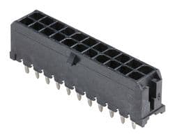 43045-2213 - MOLEX - 43045-2213 - Pin Header, Wire-to-Board, 3 mm, 2 Rows, 22 Contacts, Through Hole Straight