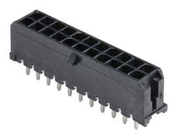 43045-2227 - MOLEX - 43045-2227 - Pin Header, Wire-to-Board, 3 mm, 2 Rows, 22 Contacts, Through Hole Straight
