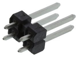 75757-1121 - MOLEX - 75757-1121 - Pin Header, Automotive, Wire-to-Board, 3.5 mm, 2 Rows, 4 Contacts, Through Hole Straight