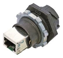 84700-0001 - MOLEX - 84700-0001 - In-Line Adapter, BRAD, RJ45, RJ45 Receptacle, RJ45 Receptacle, 84700 Series