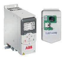 ACS480-04-018A-4+J424+OL540 - ABB - ACS480-04-018A-4+J424+OL540 - Inverter Drive, ACS480 Series, Three Phase, 7.5 kW, 380 to 480 Vac, RDUM-01 Control Panel, RJ52