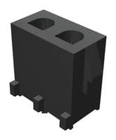 10-84-5020 - MOLEX - 10-84-5020 - Pin Header, Wire-to-Board, 6.35 mm, 1 Rows, 2 Contacts, Through Hole Straight, MLX 42002 Series
