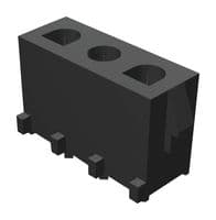 10-84-5030 - MOLEX - 10-84-5030 - Pin Header, Wire-to-Board, 6.35 mm, 1 Rows, 3 Contacts, Through Hole Straight, MLX 42002 Series