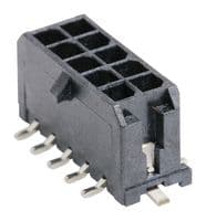 43045-1020 - MOLEX - 43045-1020 - Pin Header, Wire-to-Board, 3 mm, 2 Rows, 10 Contacts, Surface Mount Straight