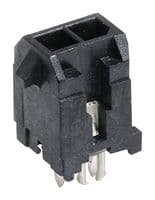 43045-0225 - MOLEX - 43045-0225 - Pin Header, Wire-to-Board, 3 mm, 2 Rows, 2 Contacts, Through Hole Straight