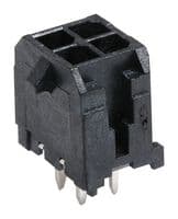 43045-0429 - MOLEX - 43045-0429 - Pin Header, Wire-to-Board, 3 mm, 2 Rows, 4 Contacts, Through Hole Straight