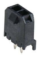 43650-0217 - MOLEX - 43650-0217 - Pin Header, Wire-to-Board, 3 mm, 1 Rows, 2 Contacts, Through Hole Straight