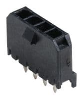 43650-0417 - MOLEX - 43650-0417 - Pin Header, Wire-to-Board, 3 mm, 1 Rows, 4 Contacts, Through Hole Straight