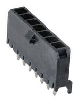 43650-0715 - MOLEX - 43650-0715 - Pin Header, Wire-to-Board, 3 mm, 1 Rows, 7 Contacts, Through Hole Straight