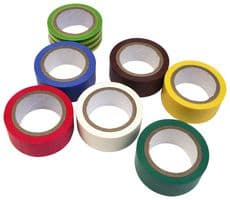 PVC TAPE 1905BX24 - MULTICOMP PRO - PVC TAPE 1905BX24 - Electrical Insulation Tape, PVC, Multicolour, 19 mm x 5 m