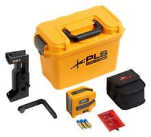 FLUKE PLS 180R KIT - FLUKE - FLUKE PLS 180R KIT - Portable Line Laser Level, Cross Line Red Laser Kit, 50ft