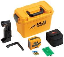 FLUKE PLS 180G KIT - FLUKE - FLUKE PLS 180G KIT - Portable Line Laser Level, Cross Line Green Laser Kit, 50ft