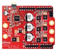 BLDCSHIELDTLE9879TOBO1 - INFINEON - BLDCSHIELDTLE9879TOBO1 - Evaluation Board, TLE9879 BLDC Motor Driver, Arduino Shield, SPI Interface