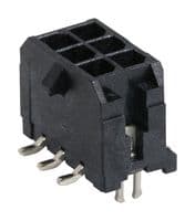 43045-0615 - MOLEX - 43045-0615 - Pin Header, Wire-to-Board, 3 mm, 2 Rows, 6 Contacts, Surface Mount Straight