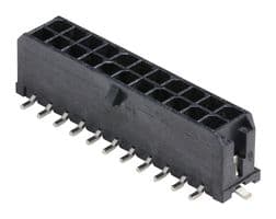 43045-2219 - MOLEX - 43045-2219 - Pin Header, Wire-to-Board, 3 mm, 2 Rows, 22 Contacts, Surface Mount Straight