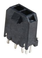 43650-0222 - MOLEX - 43650-0222 - Pin Header, Wire-to-Board, 3 mm, 1 Rows, 2 Contacts, Surface Mount Straight