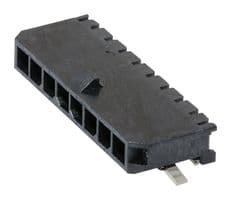 43650-0813 - MOLEX - 43650-0813 - Pin Header, Wire-to-Board, 3 mm, 1 Rows, 8 Contacts, Surface Mount Right Angle