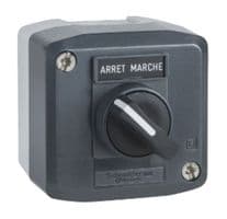 XALD132 - SCHNEIDER ELECTRIC - XALD132 - Control Station, SPST-NO, 1 Position, CSA, IEC, UL, IP66, IP67, IP69, IP69K, PC (Polycarbonate)