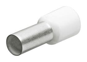 97 99 330 - KNIPEX - 97 99 330 - Wire Ferrule, Single Wire, 20 AWG, 0.5 mm², 8 mm, White