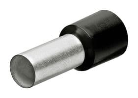 97 99 333 - KNIPEX - 97 99 333 - Wire Ferrule, Single Wire, 15 AWG, 1.5 mm², 8 mm, Black