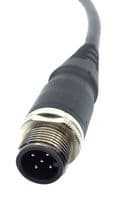 MPM12-UMA-5PVC1 - MULTICOMP PRO - MPM12-UMA-5PVC1 - Sensor Cable, M12 Plug, Free End, 5 Positions, 1 m, 3.28 ft