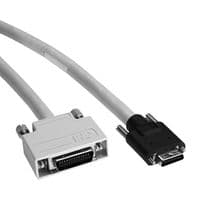 1MF26-L560-00C-200 - 3M - 1MF26-L560-00C-200 - Micro D Cable Assembly, SDR Plug to MDR Plug, 26 Ways, 6.6 ft, 2 m, Beige