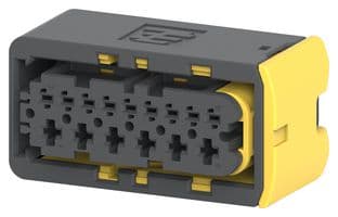 1-1563878-1 - TE CONNECTIVITY - 1-1563878-1 - Automotive Connector Housing, Heavy Duty Sealed Connector Series, Receptacle, 15 Ways