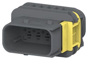 1-1564522-1 - TE CONNECTIVITY - 1-1564522-1 - Automotive Connector Housing, Heavy Duty Sealed Connector Series, Plug, 8 Ways