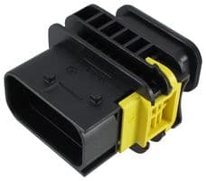 1-1564528-1 - TE CONNECTIVITY - 1-1564528-1 - Automotive Connector Housing, Heavy Duty Sealed Connector Series, Plug, 16 Ways