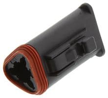 DT06-3S-P032 - DEUTSCH - TE CONNECTIVITY - DT06-3S-P032 - Automotive Connector Housing, DT, Plug, 3 Ways, AMP DT Series Size 16 Socket Contacts