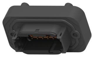 DTM15-12PA - DEUTSCH - TE CONNECTIVITY - DTM15-12PA - Automotive Connector, DTM Series, Straight Receptacle, 12 Contacts, PCB Pin, Plastic Body
